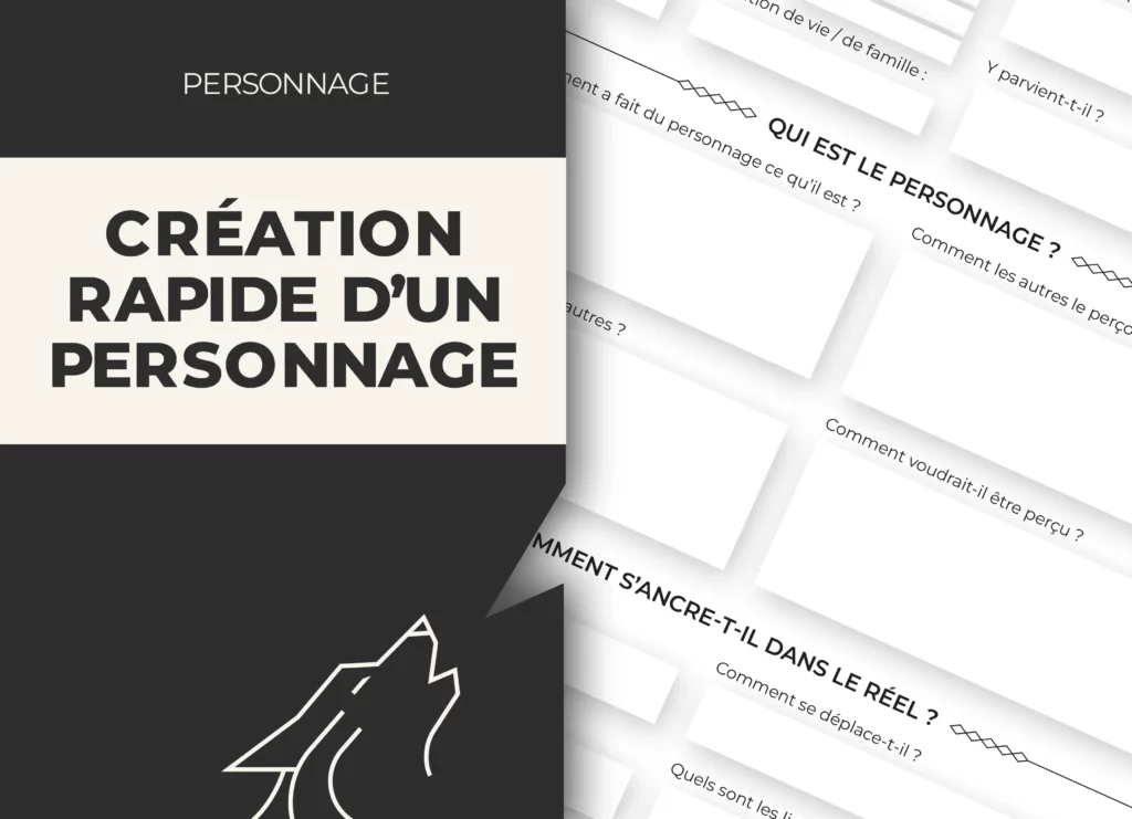 Création rapide d'un personnage