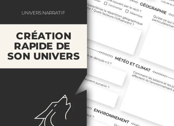 Création rapide de l'univers